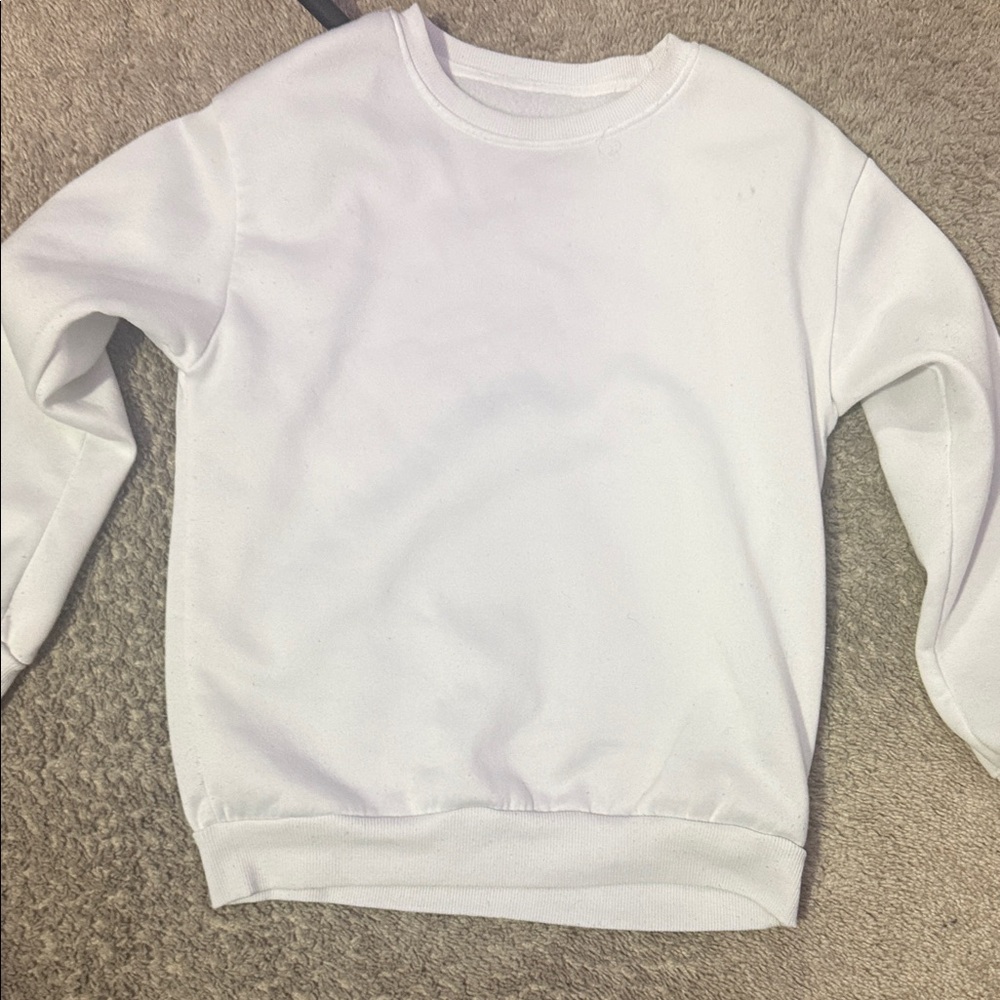 SHEIN White Sweatshirt